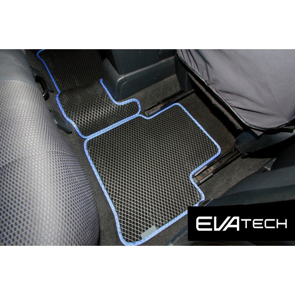 Фото - EVA килимки в салон авто EVAtech для Tiida (C11) (Squib VL) Nissan 2004-2014 1 покоління Sedan EU (NS33084C5VL1SBB)