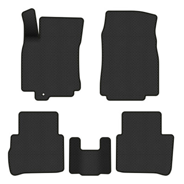 Фото - EVA килимки в салон авто EVAtech для Tiida (C11) (Squib VL) Nissan 2004-2014 1 покоління Sedan EU (NS33084C5VL1SBB)