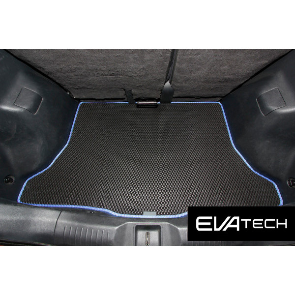 Фото - Коврик из экокожи в багажник авто EVAtech ECO для Tiida (C11) (Squib VL+VR) Nissan 2004-2014 1 поколение Htb EU NS33924B1BBB