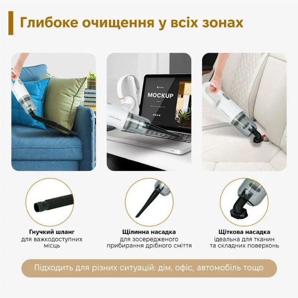 Фото - Пылесос ручной для автомобиля INSPIRE ins-A-031