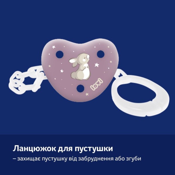 Фото - Держатель пустышек Lovi Night&Day Girl (10/893_girl)