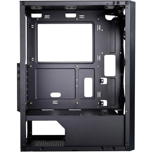 Фото - Корпус Frime Nucleus Black USB 3.0 без БЖ (Nucleus-U3-GLS-4DTRMLT16.6WP)