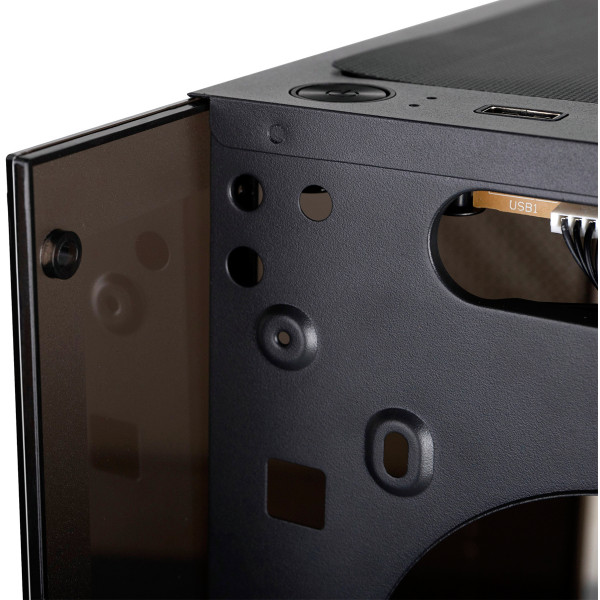 Фото - Корпус Frime Nucleus Black USB 3.0 без БЖ (Nucleus-U3-GLS-4DTRMLT16.6WP)