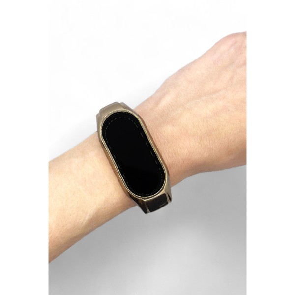 Фото - Ремешок для фитнес-браслета BeCover Metal for Xiaomi Mi Smart Band 9 Rose Gold (711981)
