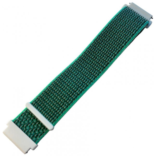 Фото - Ремінець для смарт-годинника BeCover Nylon Style for Xiaomi iMi KW66/Mi Watch Color/Haylou LS01/Watch S1 Active Gray-Green (710529)