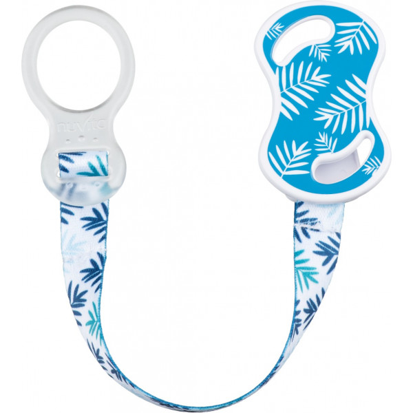 Фото - Держатель пустышек Nuvita с кольцом Темно-синий (NV6070NAVY)