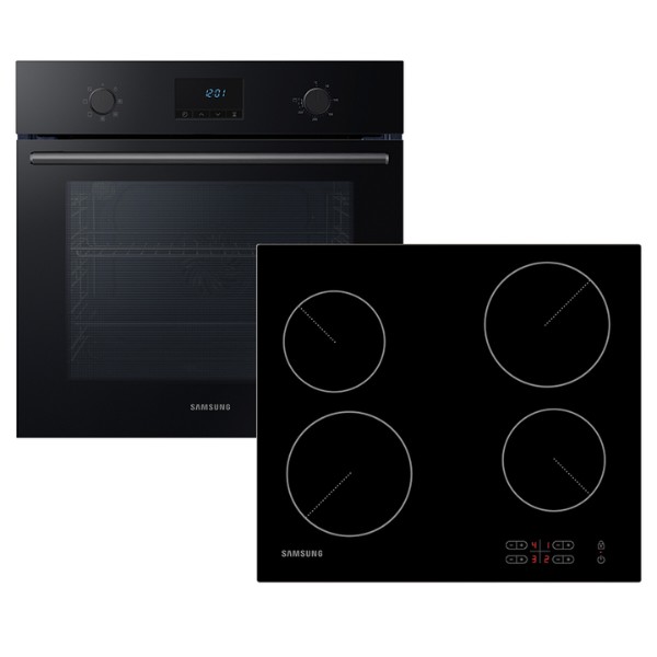 Фото - Духовой шкаф + варочная панель электрическая High Light Samsung NV68A1110RB/WT + NZ64T3506AK/WT