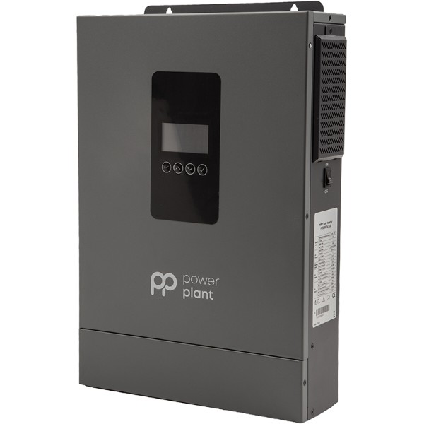 Фото - Инвертор гибридный солнечный PowerPlant 3600W 24V 100A (NV823154)