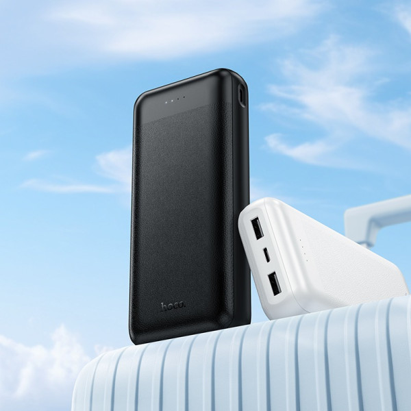Фото - Батарея мобильная HOCO J153A Stability 10W 20000 mAh White (715101)