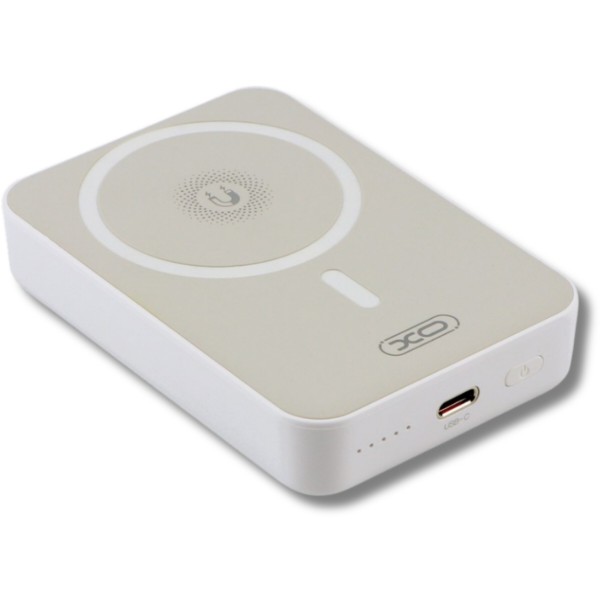 Фото - Батарея мобильная XO PR231 Magnetic MagSafe 15W + PD20W 10000 mAh White