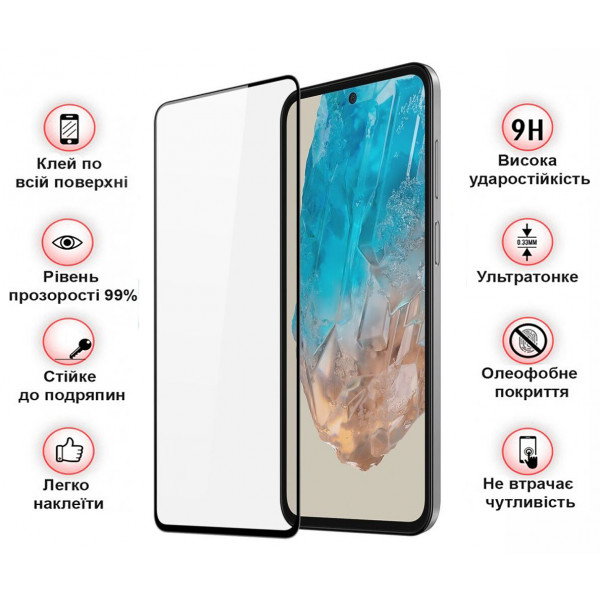 Фото - Захисне скло для смартфону BeCover Samsung Galaxy M35 5G SM-M356 Black (711529)