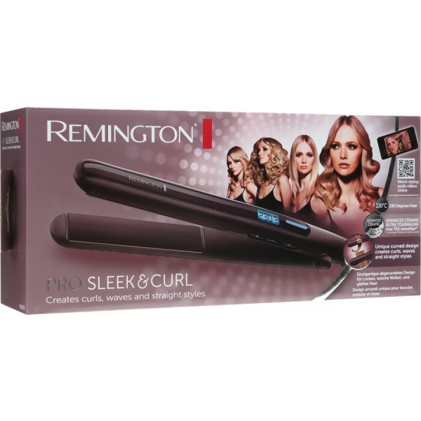 Фото - Вирівнювач волосся Remington S6505 Pro Sleek and Curl