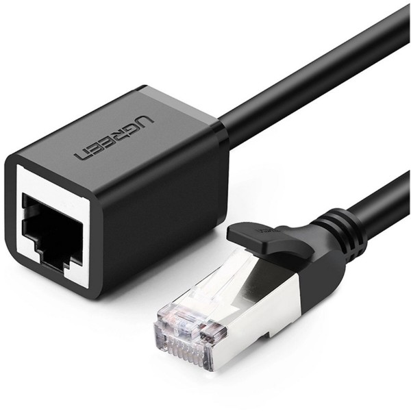 Фото - Кабель патч-корд UGREEN NW112 Cat 6 F/UTP Ethernet RJ45 Extension Male/Female Patch Cords 0.5m Black (11278) Фото - Кабель патч-корд UGREEN NW112 Cat 6 F/UTP Ethernet RJ45 Extension Male/Female Patch Cords 0.5m Black (11278)