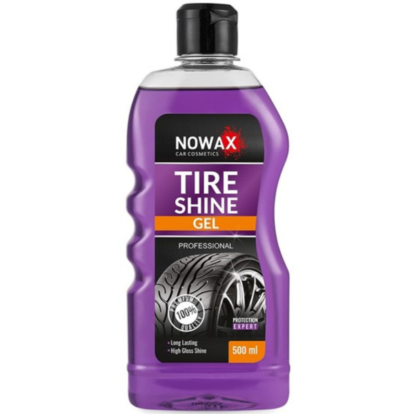 Фото - Засіб для шин NOWAX чорніння гелевий TIRE SHINE GEL 500 ml (NX00010)
