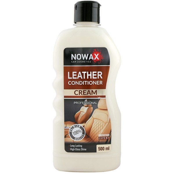 Фото - Полироль для авто NOWAX LETHER CONDITIONER CREAM 500 мл (NX00020)