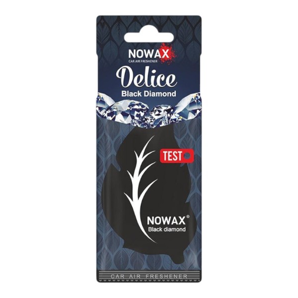 Фото - Ароматизатор для авто NOWAX Delice - Black Diamond (NX00165)