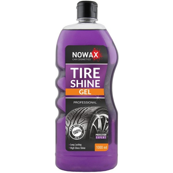 Фото - Средство для шин NOWAX чернение гелевой TIRE SHINE GEL 1000 ml (NX01160)