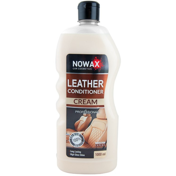 Фото - Поліроль для авто NOWAX LETHER CONDITIONER CREAM 1000 мл (NX01175)