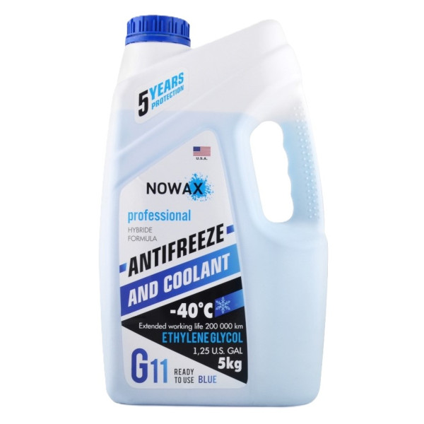 Фото - Антифриз NOWAX Blue (NX05002)