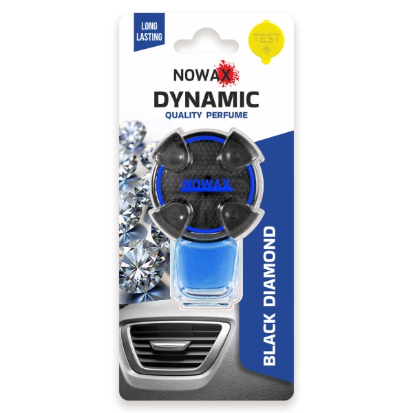 Фото - Ароматизатор для авто NOWAX Dynamic - Black Diamond (NX07785)