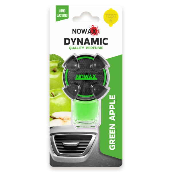 Фото - Ароматизатор для авто NOWAX Dynamic - Green Apple (NX07790)