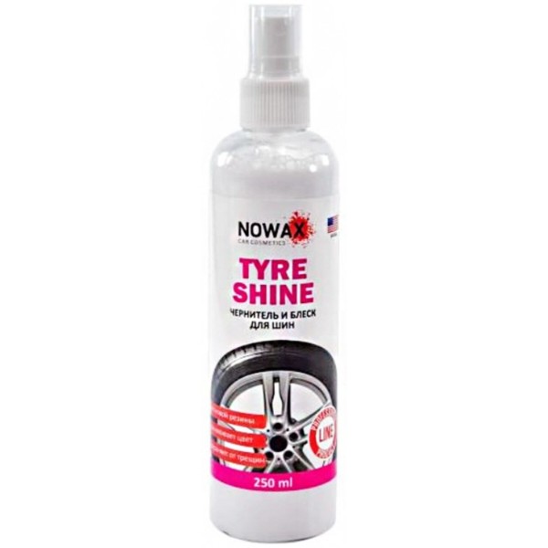 Фото - Средство для шин NOWAX чернитель Tyre Shine 250 ml (NX25230)
