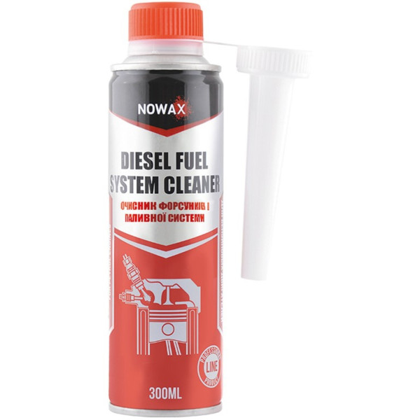 Фото - Очисник для авто NOWAX DIESEL FUEL SYSTEM CLEANER 300 мл (NX30840)