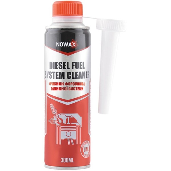 Фото - Очиститель для авто NOWAX DIESEL FUEL SYSTEM CLEANER 300 мл (NX30840)