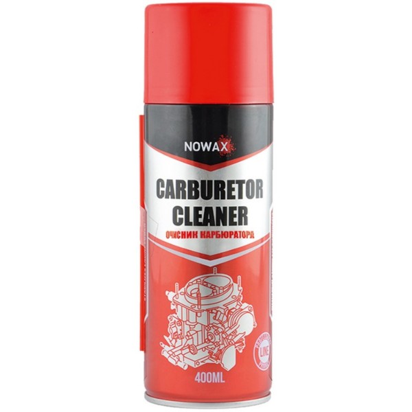 Фото - Очиститель для авто NOWAX CARBURETOR CLEANER 400 мл (NX40650)