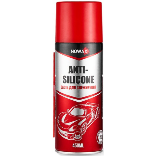 Фото - Очисник для авто NOWAX ANTI-SILICONE 450 мл (NX45100)