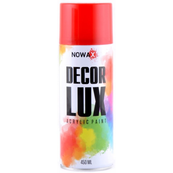 Фото - Фарба для авто NOWAX акрилова Spray 450 ml рубіново-червоний (NX48024)