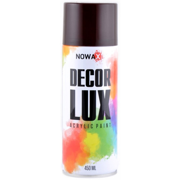 Фото - Фарба для авто NOWAX акрилова Spray 450 ml ,коричневий (NX48026)