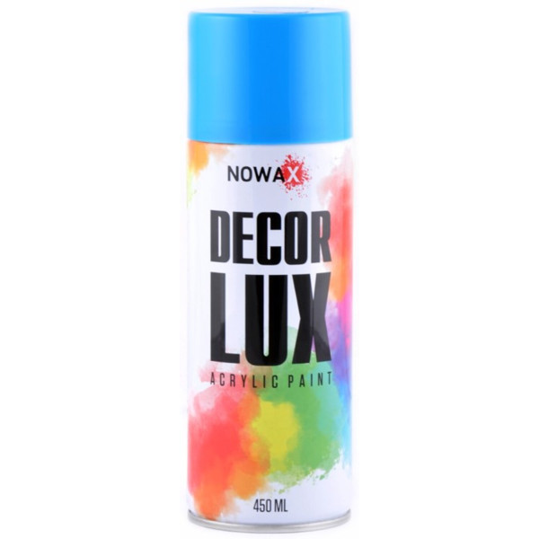 Фото - Фарба для авто NOWAX акрилова Spray 450 ml світло-блакитний (NX48031)
