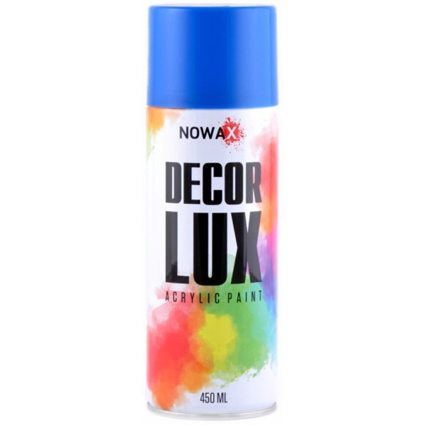 Фото - Фарба для авто NOWAX акрилова Spray 450 ml блакитний (NX48032)