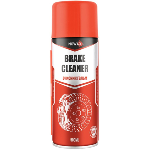 Фото - Очисник для авто NOWAX BRAKE CLEANER 500 мл (NX50110)