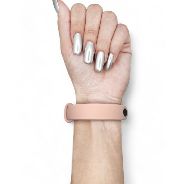 Фото - Ремінець для фітнес-браслета BeCover for Xiaomi Mi Smart Band 10 Grapefruit-Pink (713599)