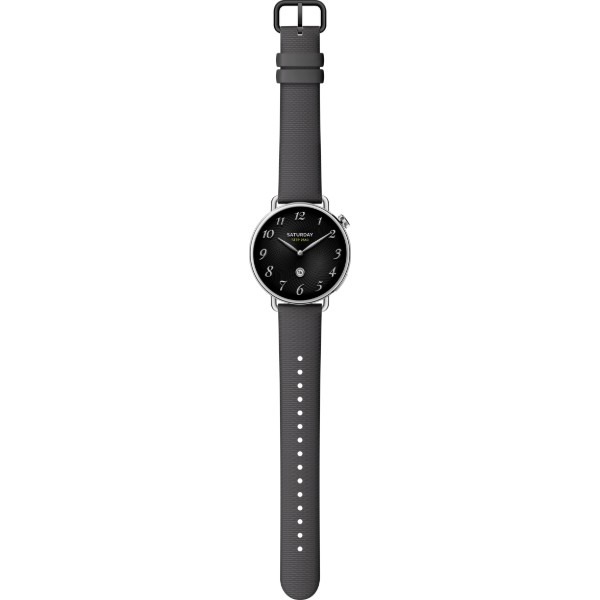 Фото - Смарт-часы Xiaomi Watch S4 41mm Fluororubber Strap Black