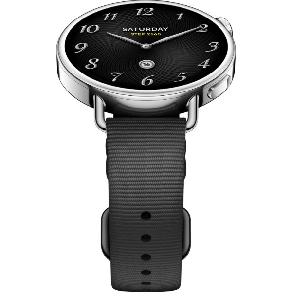 Фото - Смарт-часы Xiaomi Watch S4 41mm Fluororubber Strap Black