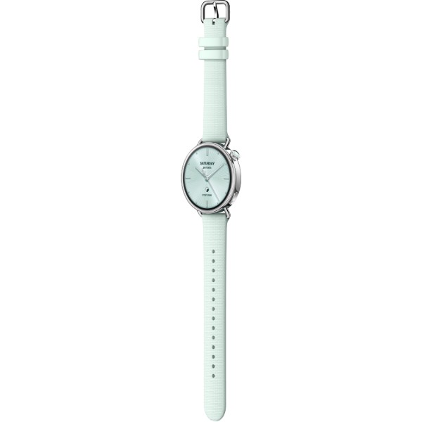 Фото - Смарт-часы Xiaomi Watch S4 41mm Fluororubber Strap Mint Green