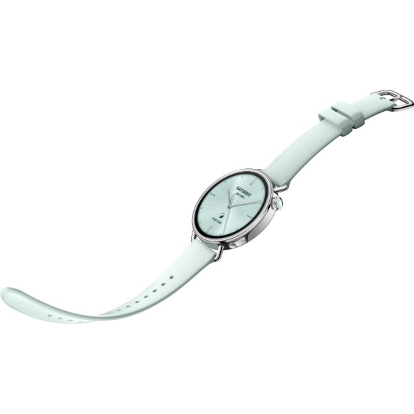 Фото - Смарт-часы Xiaomi Watch S4 41mm Fluororubber Strap Mint Green