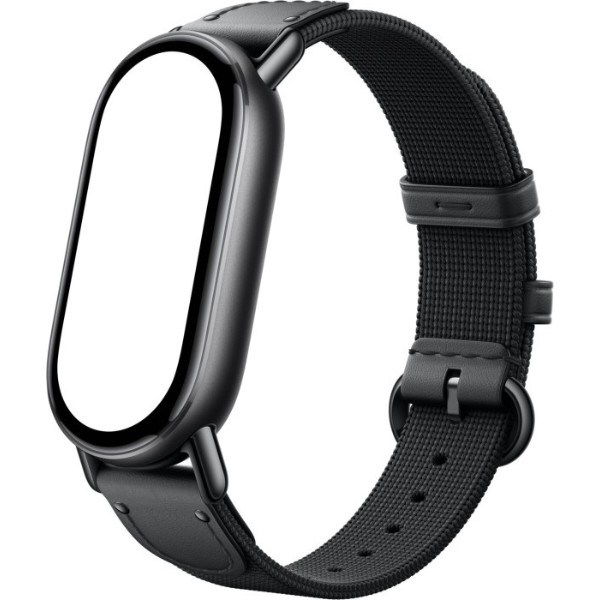 Фото - Ремешок для фитнес-браслета Xiaomi  for Band 10 Silk Knitted Strap Ebony Black (BHR07Y9GL)