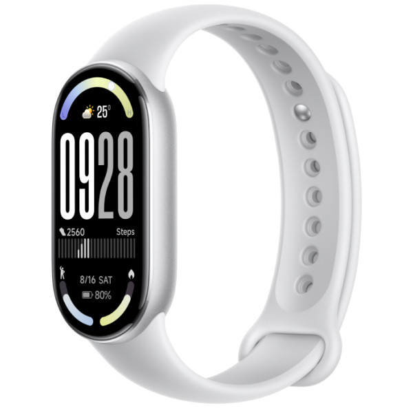 Фото - Фітнес-браслет Xiaomi Smart Band 10 Glacier Silver