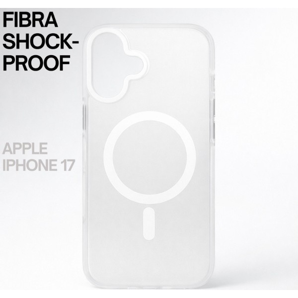 Фото - Чохол для смартфону BeCover FIBRA Shock-Proof case with MagSafe for Apple iPhone 17 White (715448)