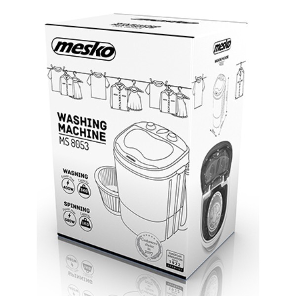 Фото - Пральна машина Mesko MS 8053