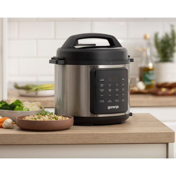Фото - Мультиварка-скороварка Gorenje GMC6SBK