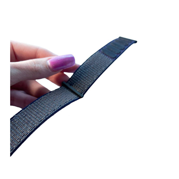 Фото - Ремінець для смарт-годинника BeCover Nylon Style for Garmin Vivoactive 3 / 3 Music / Vivomove HR / Vivomove Blue-Gray (711493)