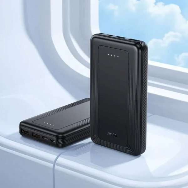 Фото - Батарея мобильная HOCO J165 Honey 10W 10000 mAh Black (715104)