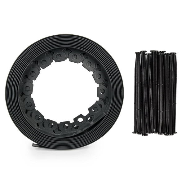 Фото - Лента газонная BRADAS EASY BORDER 50 мм 10 м черный (OBEB5010SET)