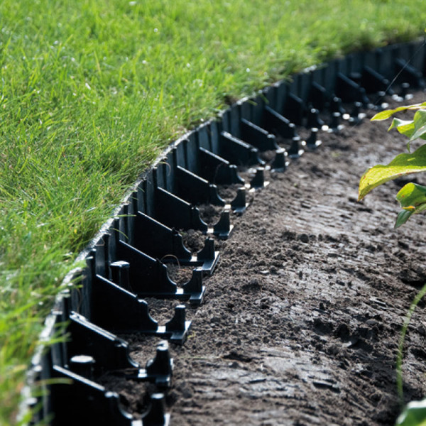 Фото - Бордюр садовий BRADAS RIM-BOARD 45х1000 мм 12 шт. (OBRB45)