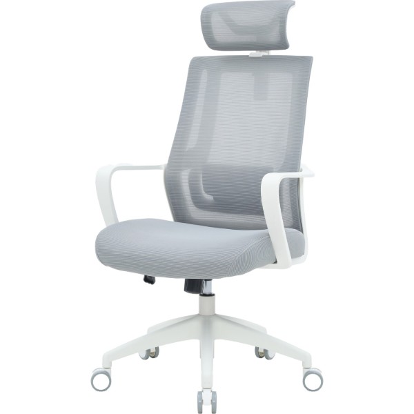 Фото - Крісло офісне OfficePro Harmony (OC310-W-LG-LG) White/Light Gray